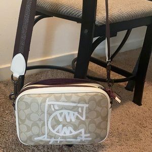 Coach Satchel, worn once.